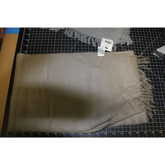 Portolano /Cashmere Scarf / One Size / (Color-Nile Brown ) - Picture 3 of 4